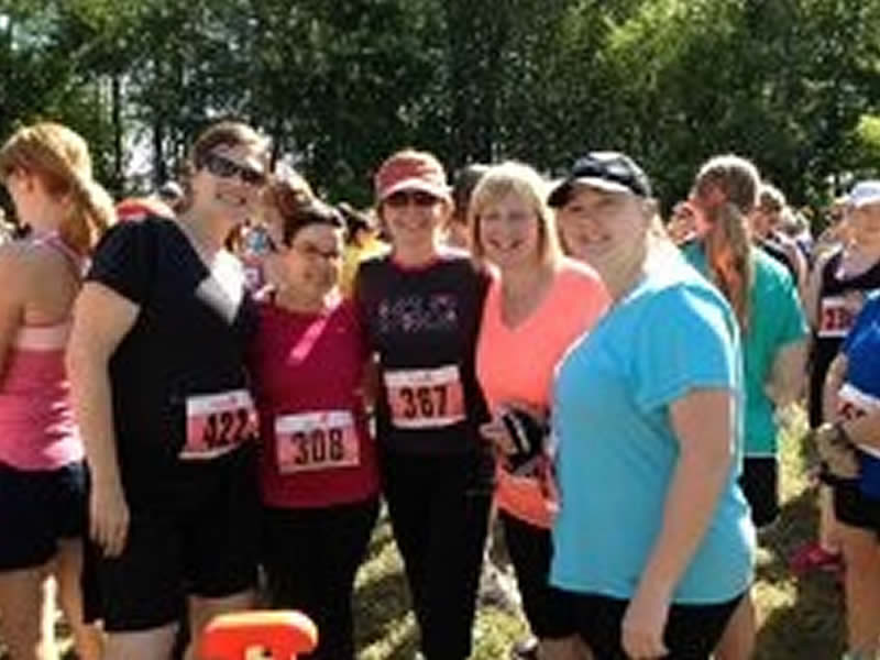 What a beautiful day for a beautiful run! Krista Johnston Memorial Run 2013!
