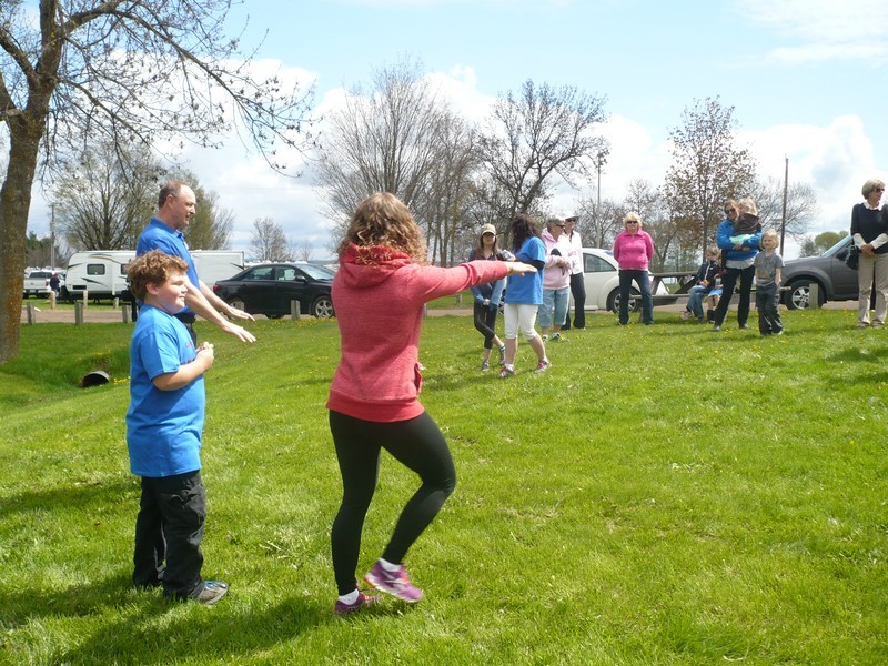 Demonstration of a zombie (for Zombie Tag!!)
