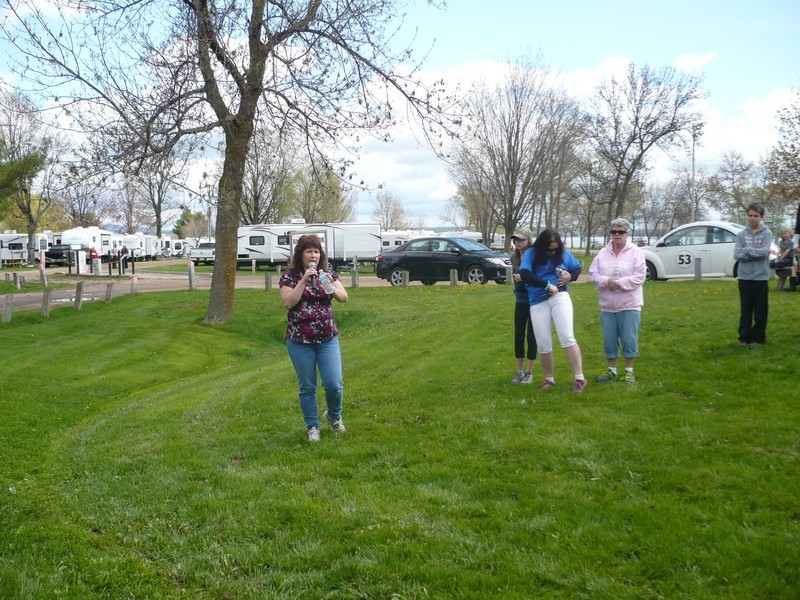 Getting ready for the walk!